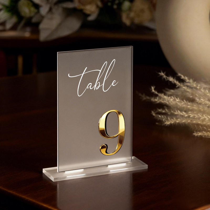 Acrylic Table Number Wedding T - Table Number Gold review and price