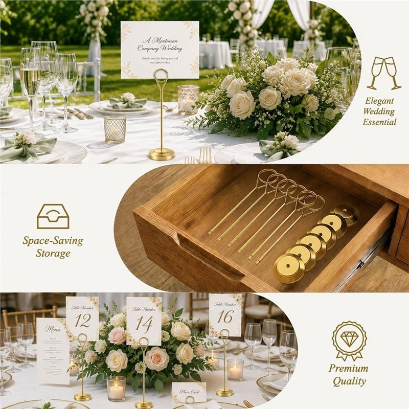 [A92P!】 Sturdy Photo Picture H - Table Number Gold review and price