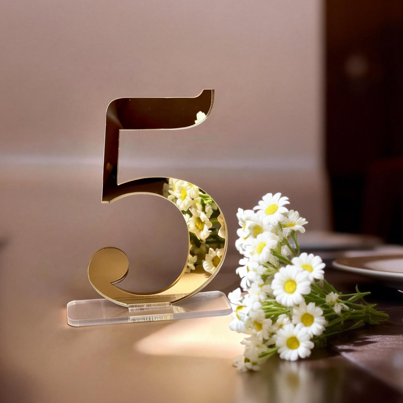 Numbers for Wedding Tables wit - Table Number Gold review and price