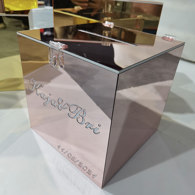 Acrylic Innovation Card Box We - Wedding Card Box review and price