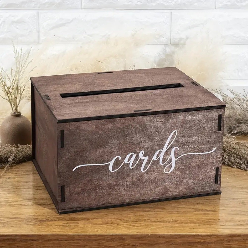 New Wooden Wedding Card Box wi - Wedding Card Box review and price