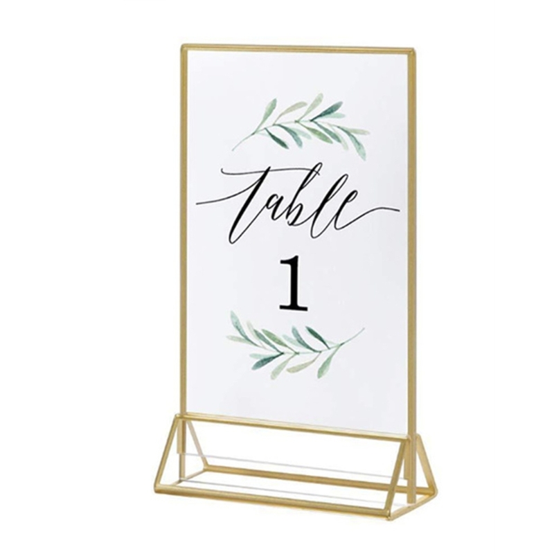 Clear Acrylic Wedding Table Nu - Table Number Gold review and price