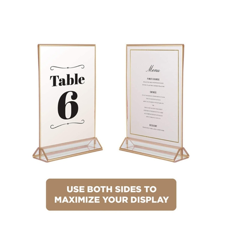 Clear Acrylic Wedding Table Nu - Table Number Gold review and price